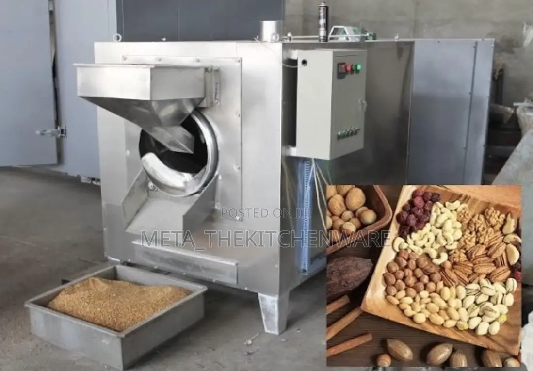 Commercial Nut Roaster 120kg/Hr