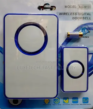 AG-9121 Wireless Digital Doorbell – 32 Melodies, Speakers, 100m Range