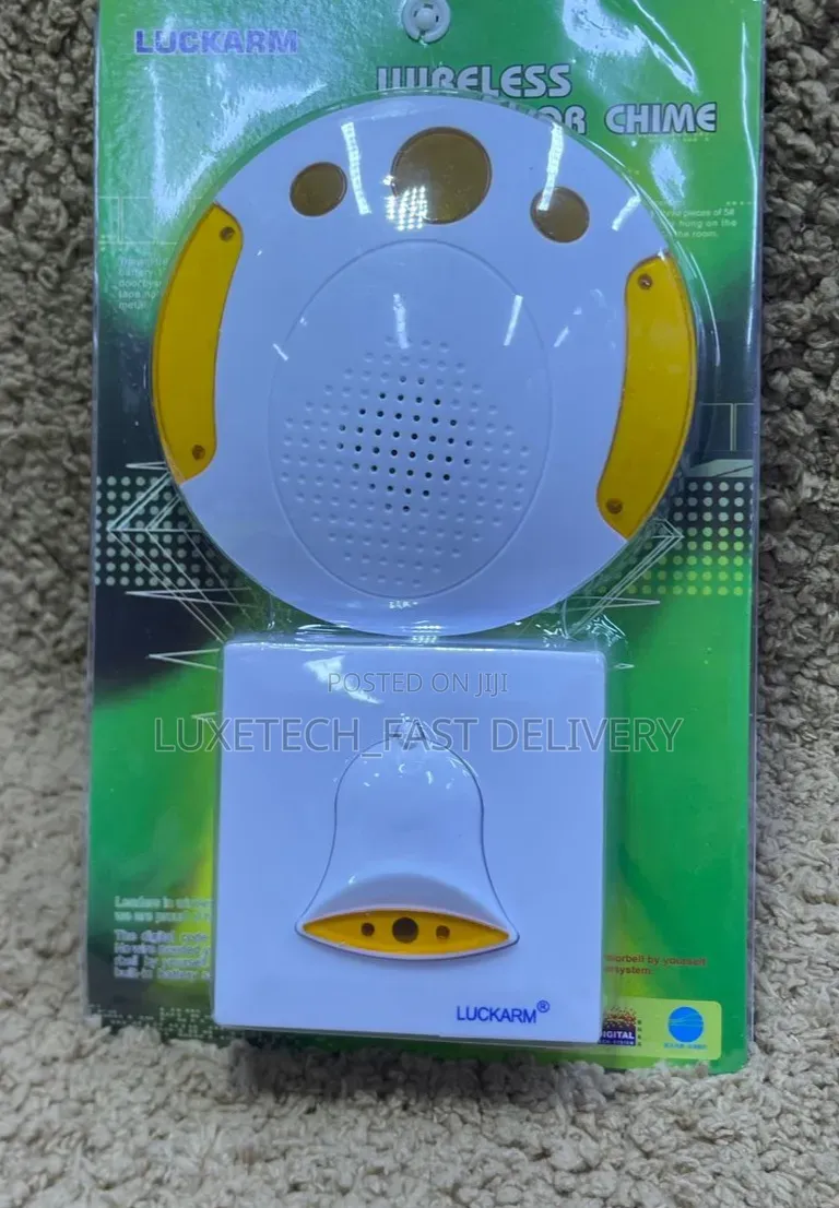 Luckarm Wireless Door Chime Kit – 28 Melodies With 80m Range