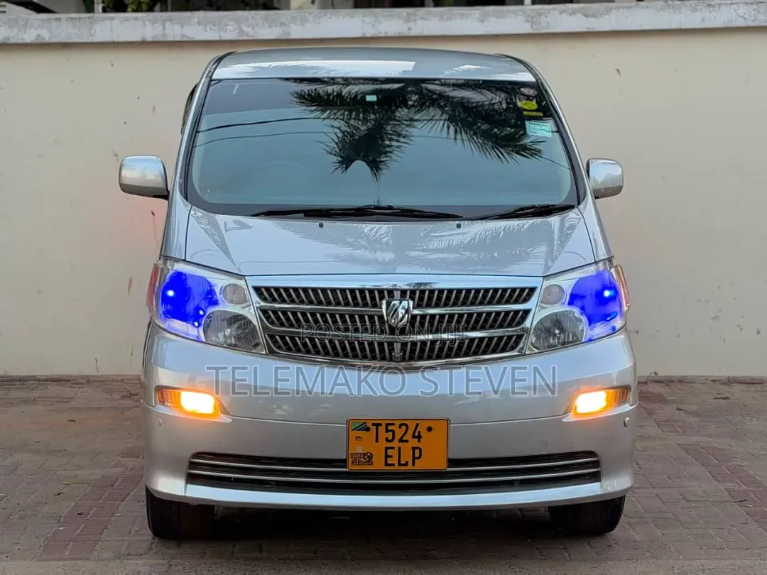 Toyota Alphard 2004 Silver