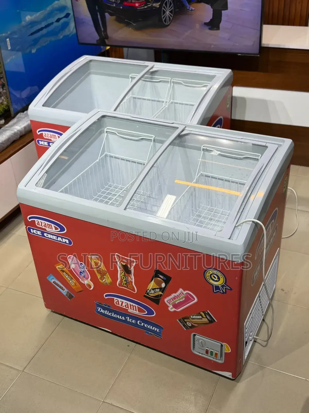 Mr Uk Showcase Freezer 285l