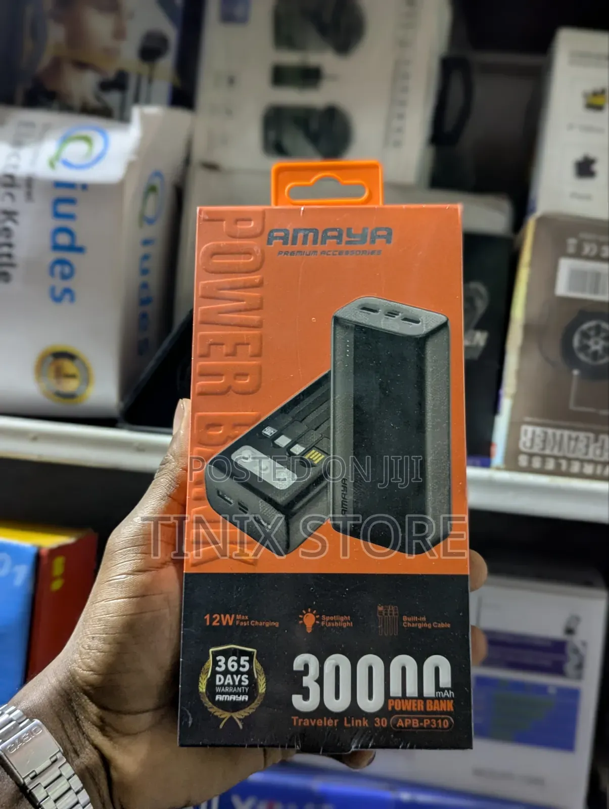Amaya Power Bank, 30000mAH