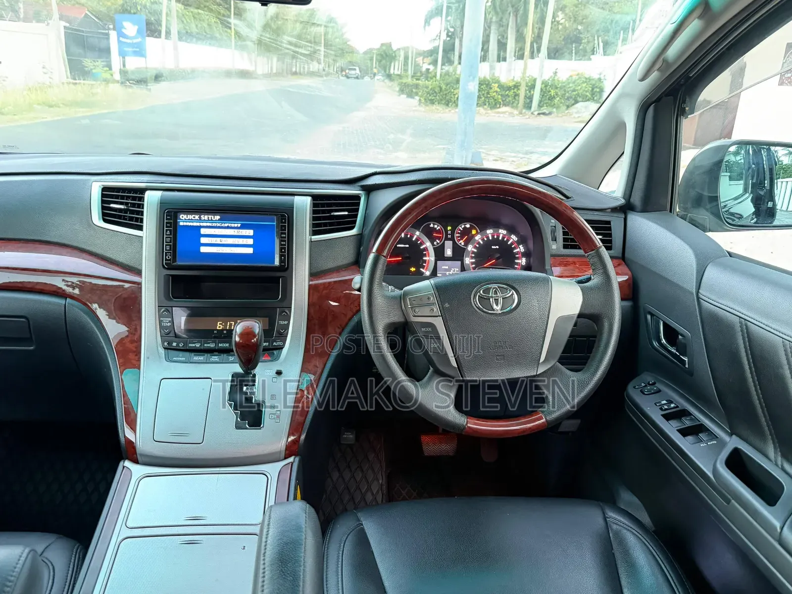 Toyota Vellfire 2009 Black