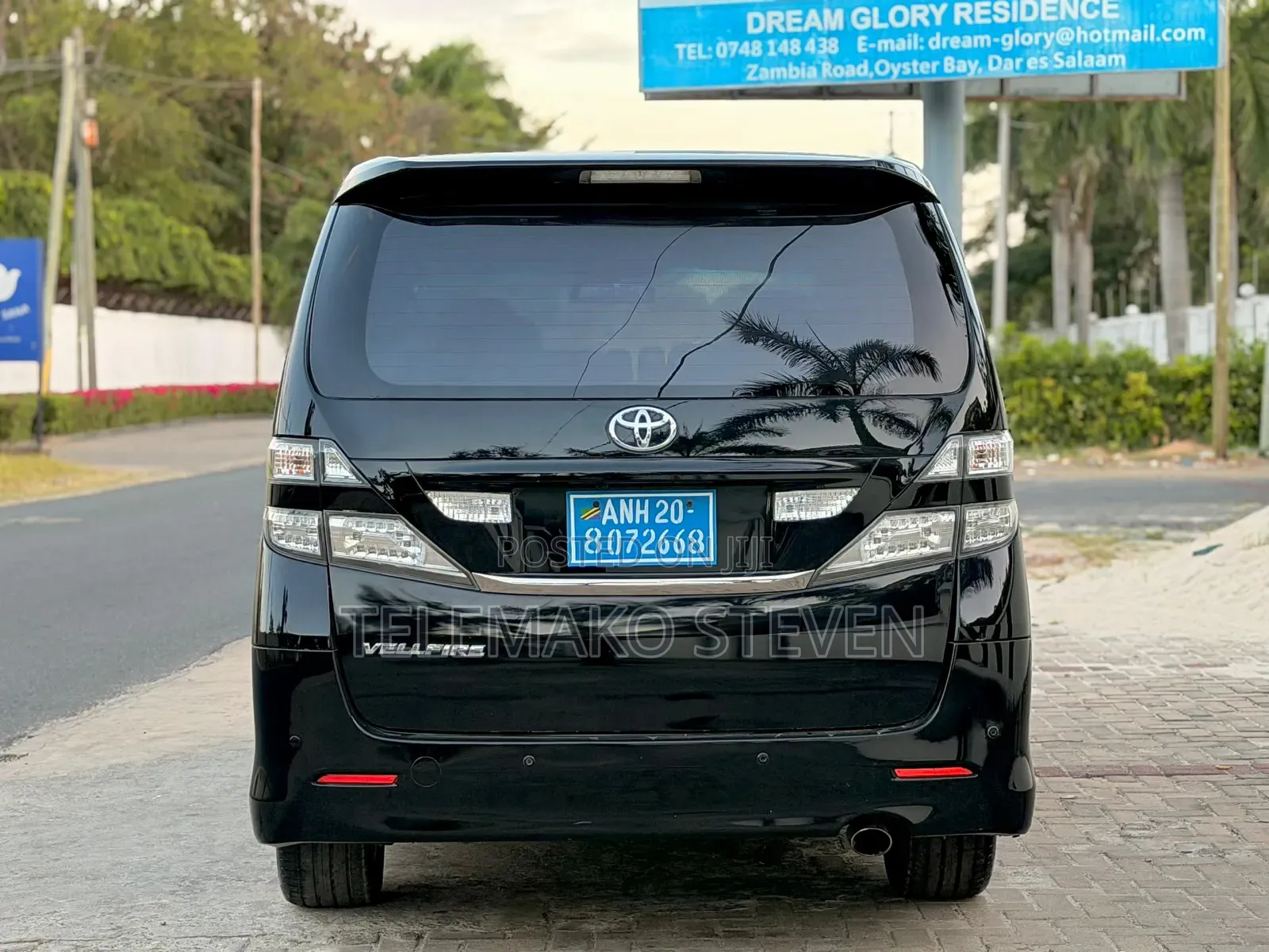 Toyota Vellfire 2009 Black