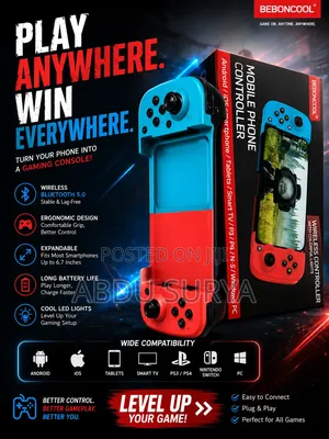 Wireless Mobile Gaming Controller – RGB Lights | Android, iPhone