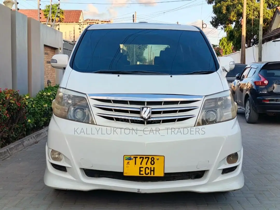 Toyota Alphard 2008 White