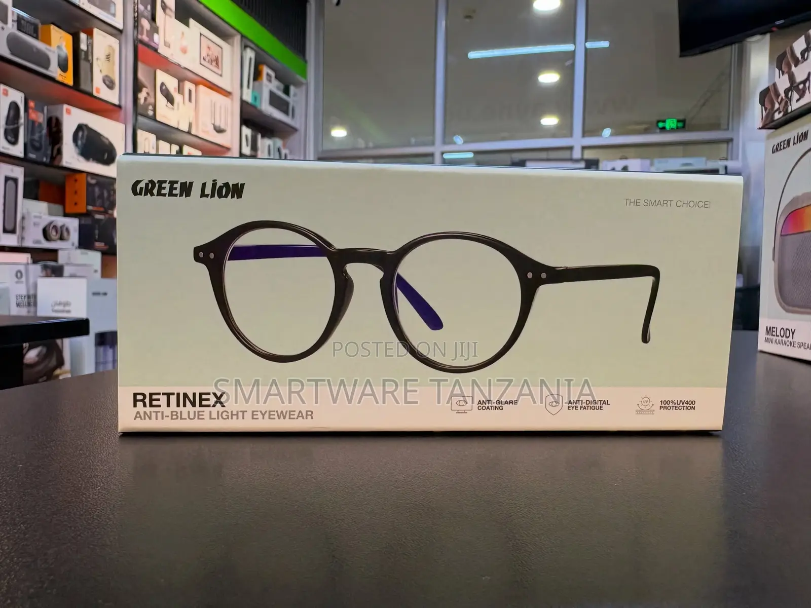 Green Lion Retinex Anti-Blue Light Eyewear, Anti-Glare Coating, UV400