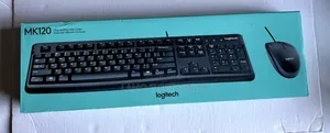 Logitech Mk120 Original Wired Keyboard and Mouse Combo