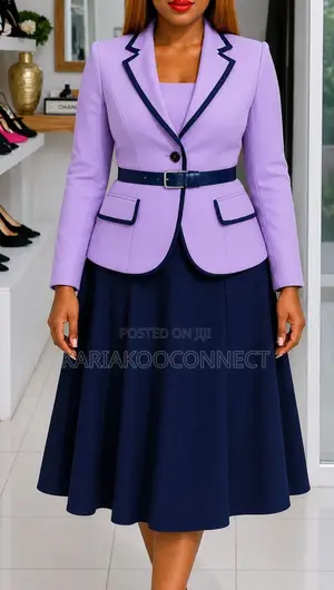 Classic Three-Quarter Dress