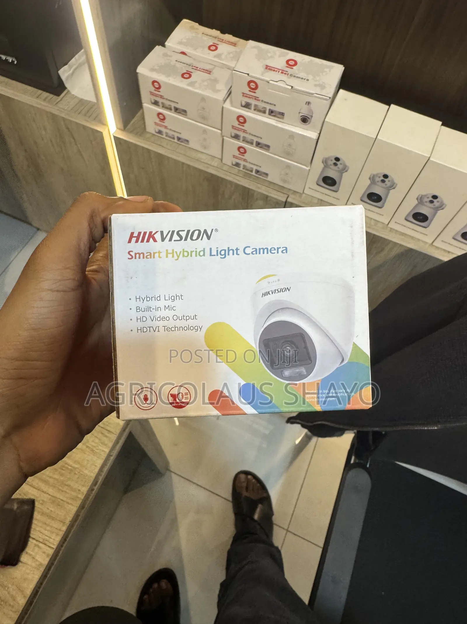 Hikvision Smart Hybrid Light HD Turret Camera With Built-in Mic