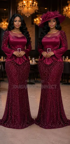 Sparkle Sequin Evening Gown