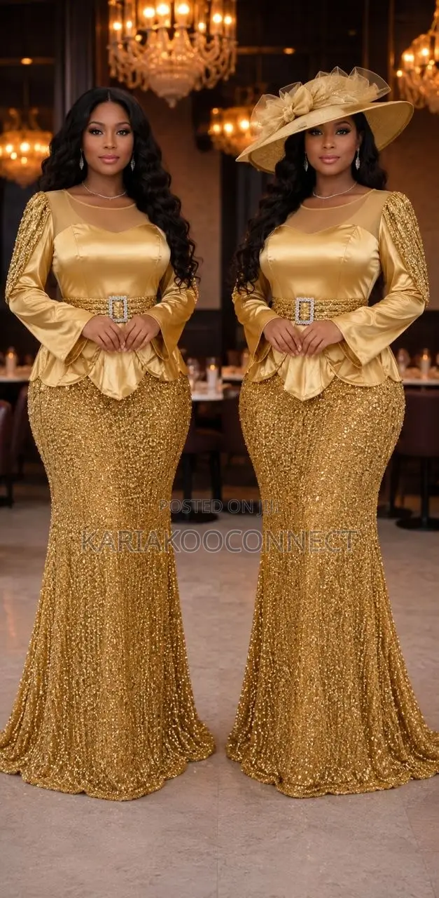 Sparkle Sequin Evening Gown