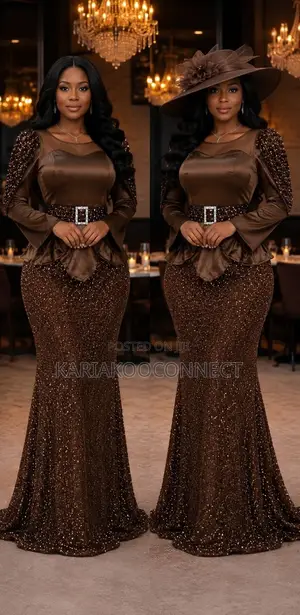 Sparkle Sequin Evening Gown