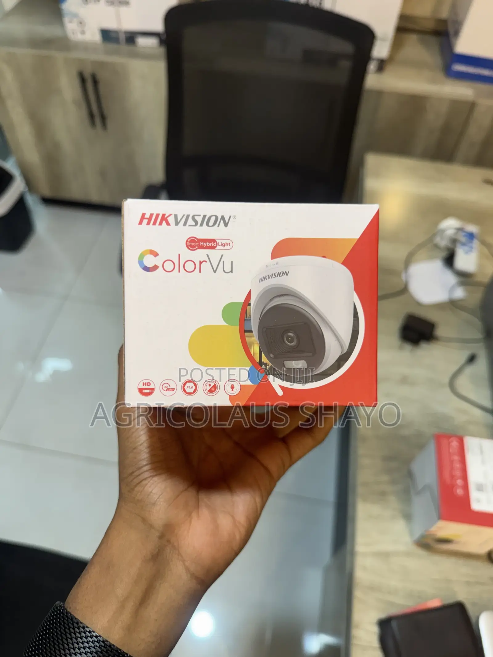 Hikvision ColorVu Smart Hybrid Light Security Camera (F1.0 Super