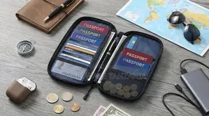 Porodo Milano Smart Passport Holder With RFID Blocking Protection