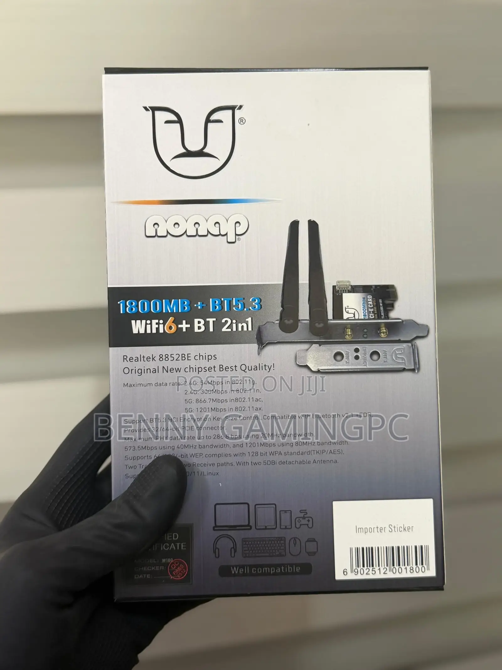 Pcie Wifi and Bloototh