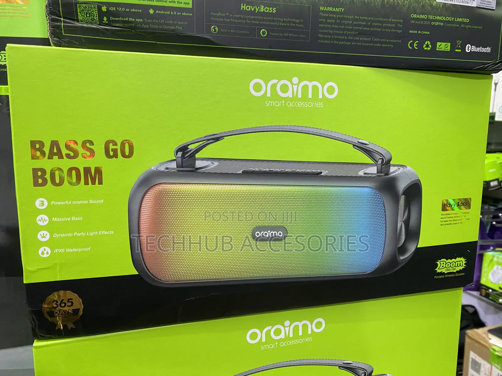 Oraimo Bass Go Boom Speaker
