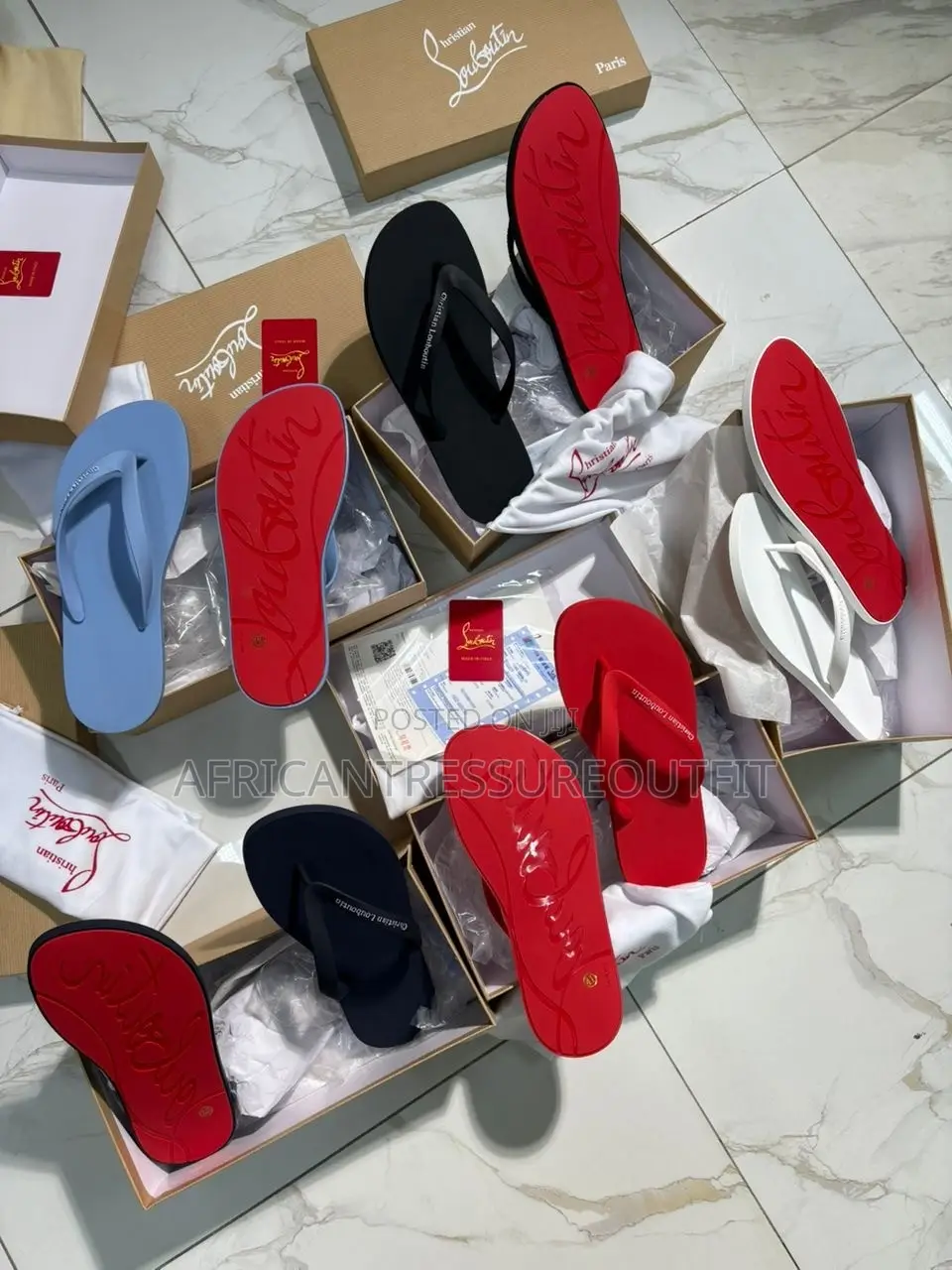 Christian Louboutin Slides Limited Stock