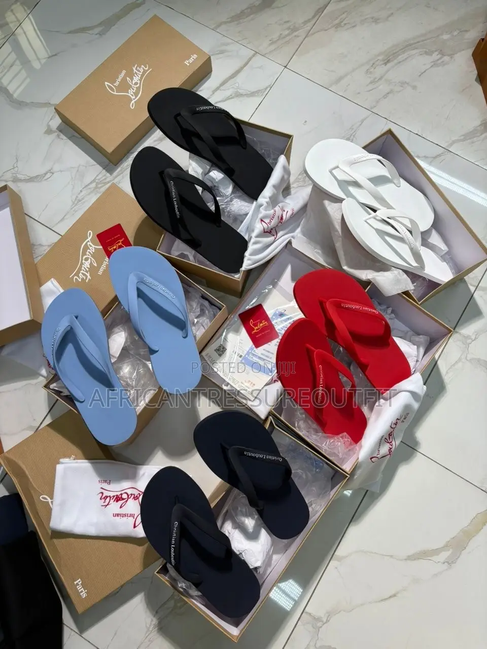 Christian Louboutin Slides Limited Stock