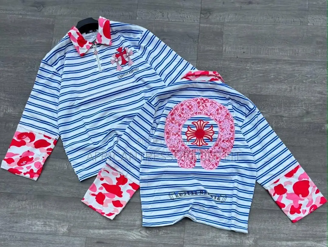 Chrome Hearts Tshirt Four Long Sleeves Camouflage Crewneck Shirts