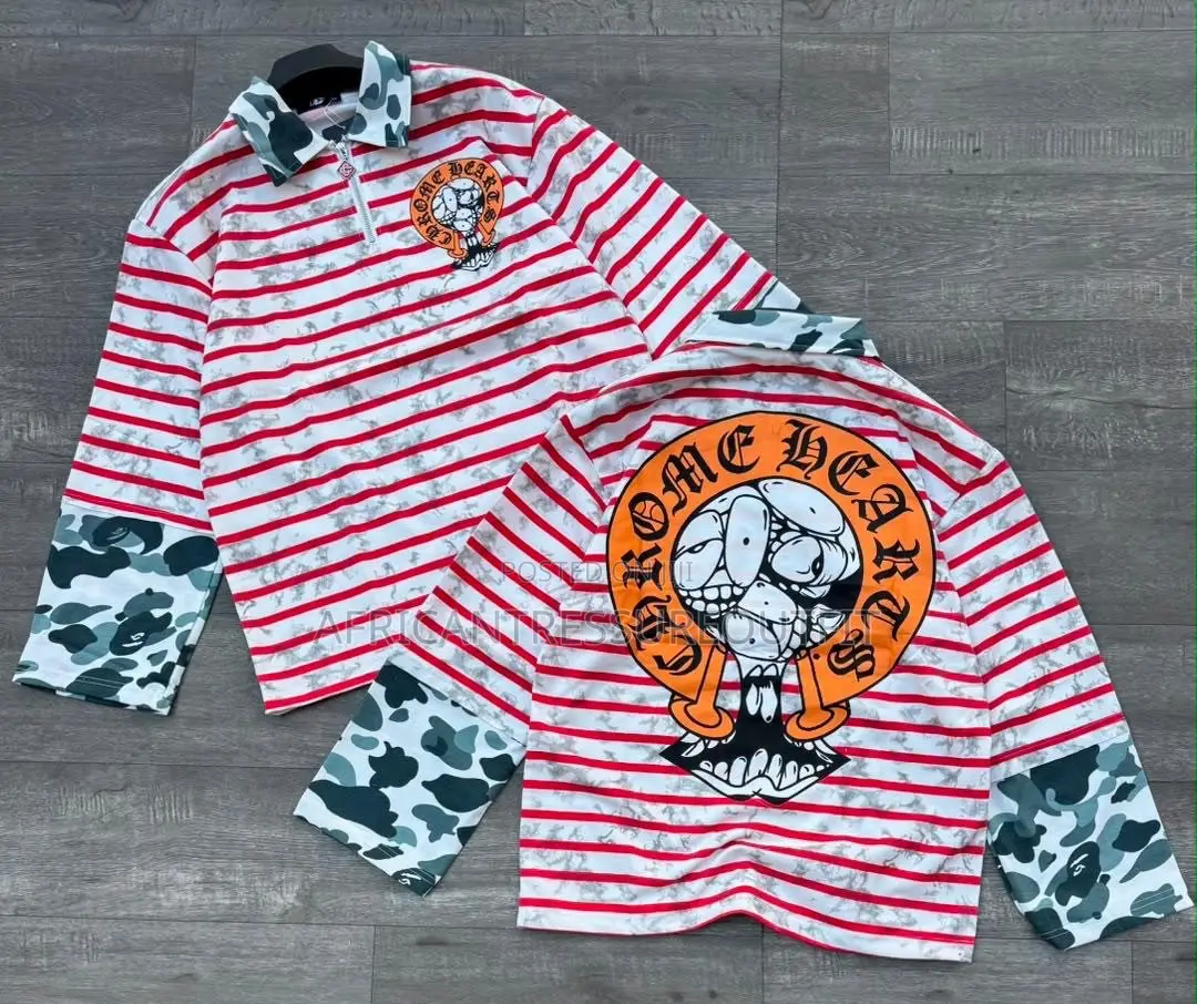 Chrome Hearts Tshirt Four Long Sleeves Camouflage Crewneck Shirts