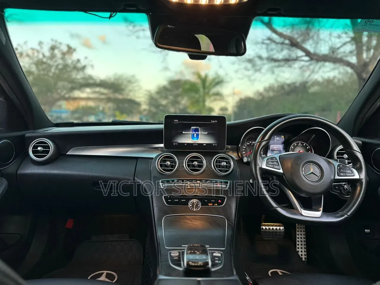 Mercedes-Benz C200 2015 White
