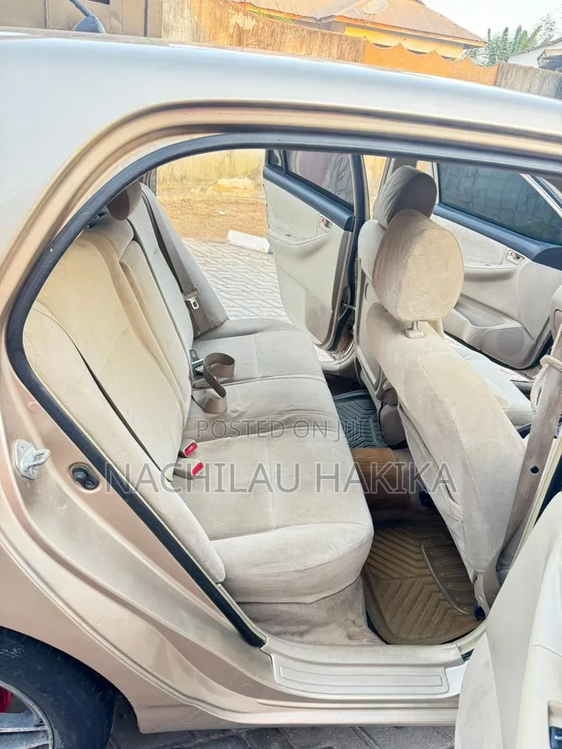 Toyota Allex 2001 Gold
