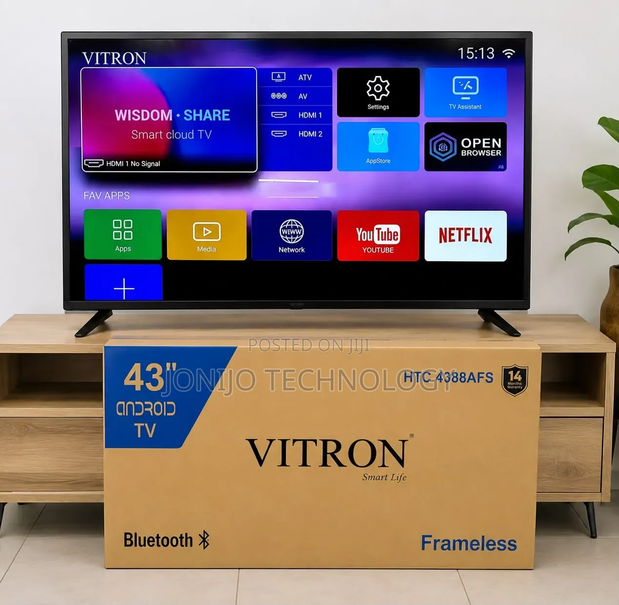 Vitron Inch 43 Smart Frameless