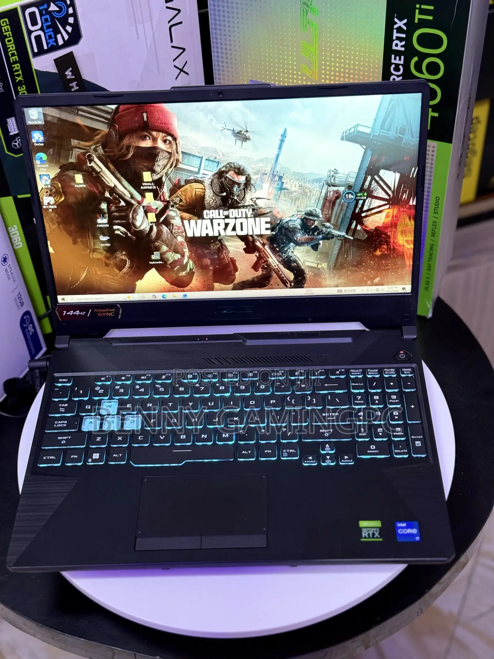 Laptop Asus TUF Gaming A17 16GB Intel Core i7 SSD 512GB