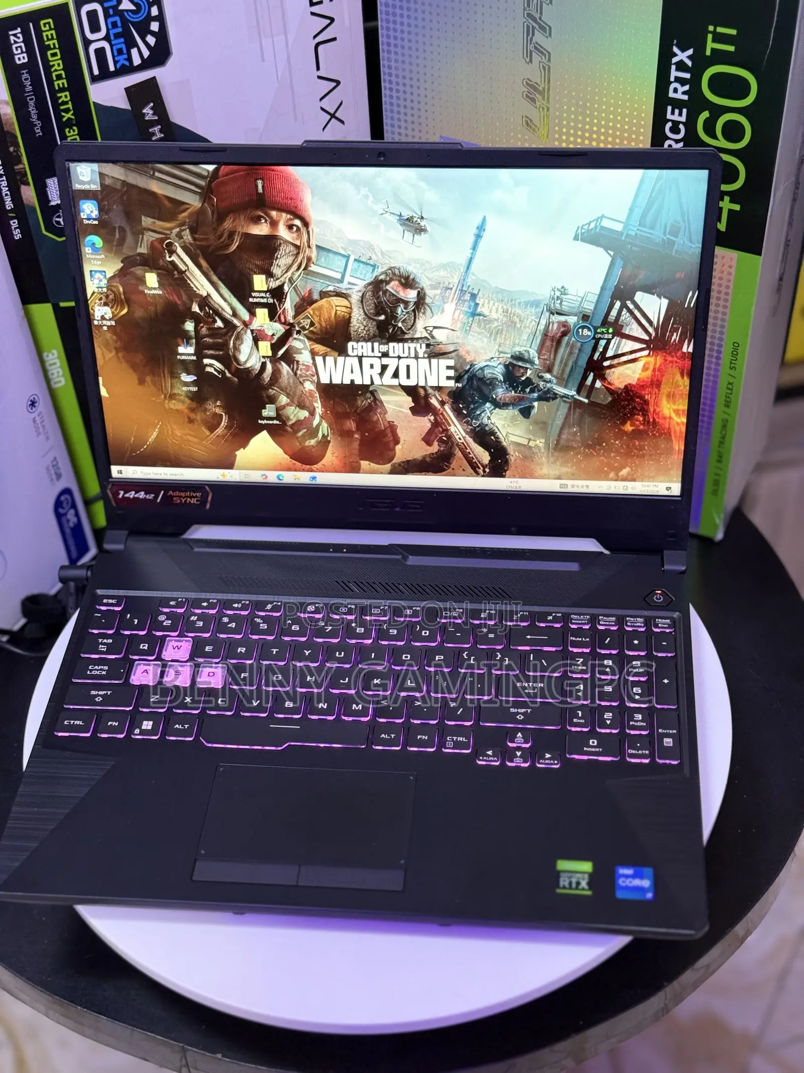 Laptop Asus TUF Gaming A17 16GB Intel Core i7 SSD 512GB