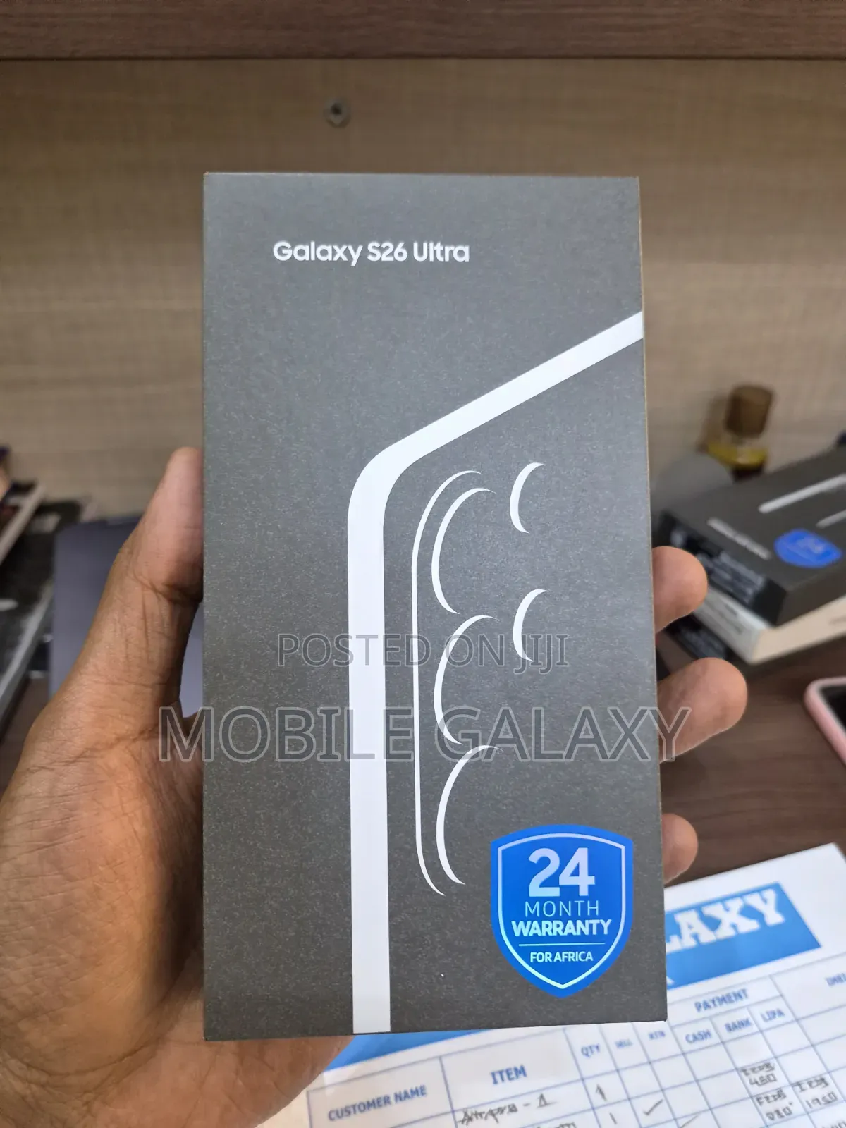 New Samsung Galaxy S26 Ultra 5G 256 GB Black