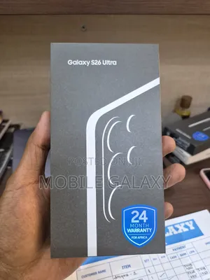 New Samsung Galaxy S26 Ultra 5G 256 GB Black