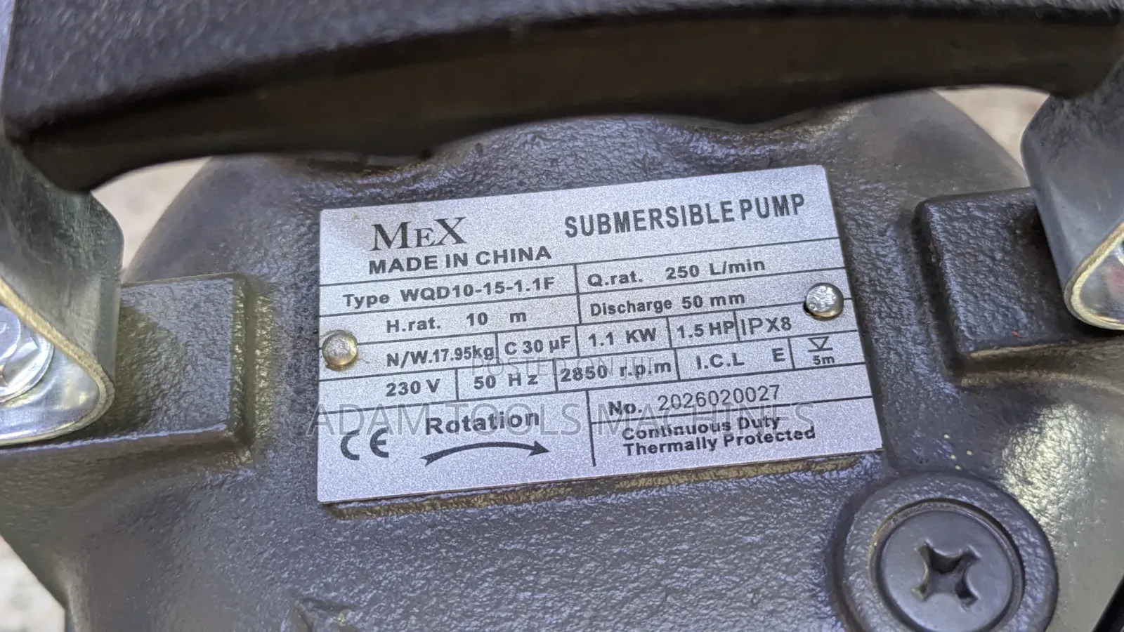 Mex Water Pump 1.5 HP