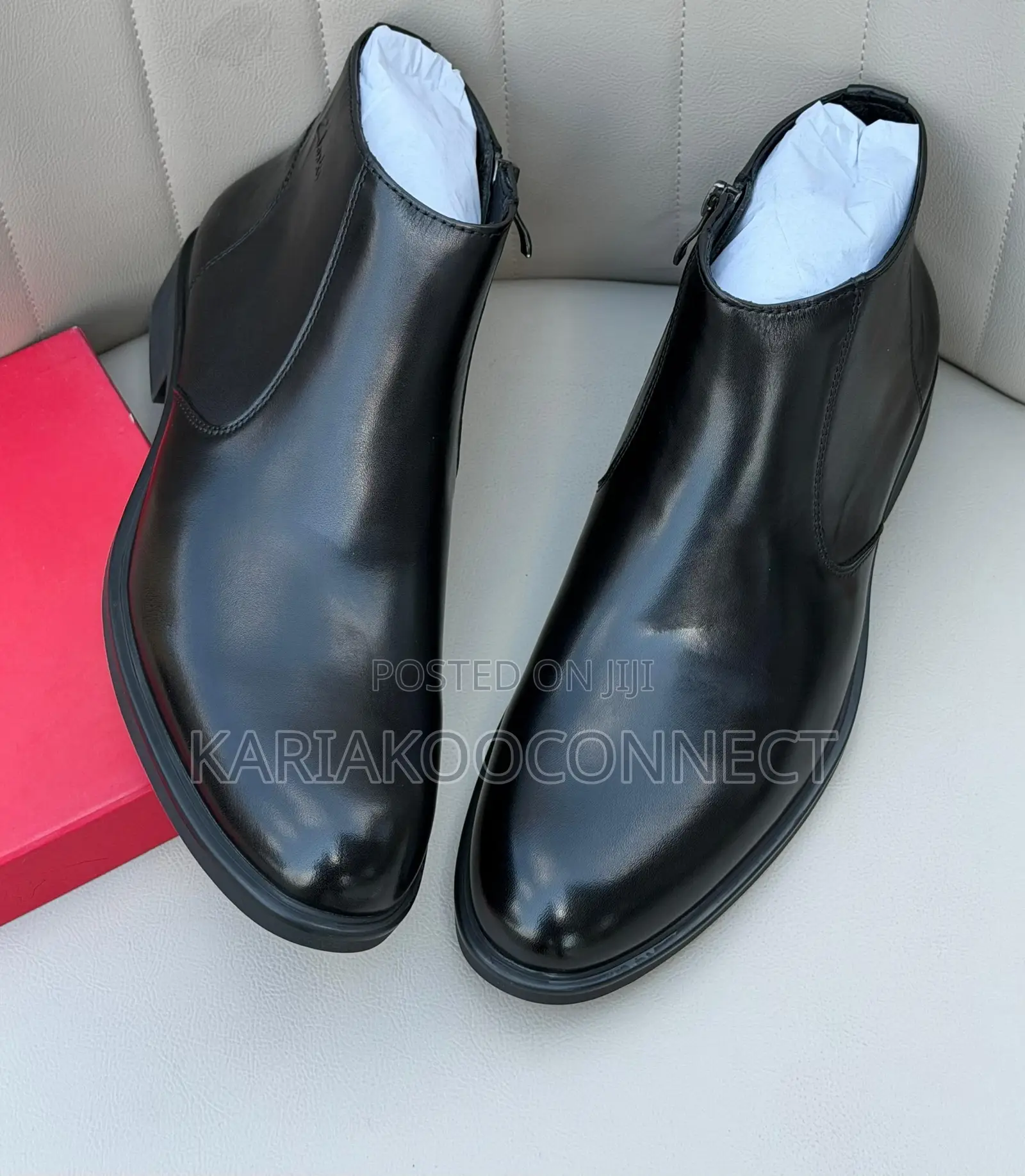 Clarks Men’s Leather Chelsea Boots