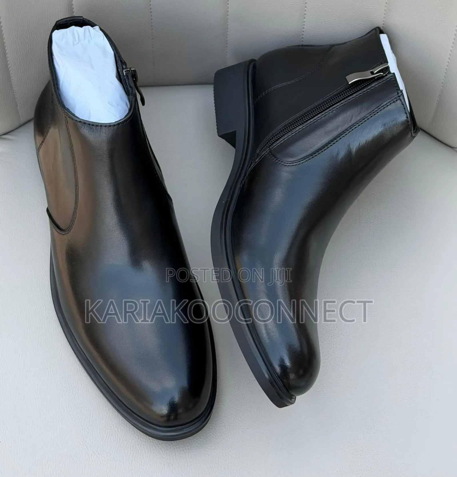 Clarks Men’s Leather Chelsea Boots