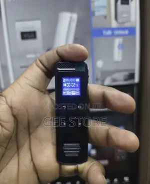 Compact Digital Voice Recorder and MP3 Player