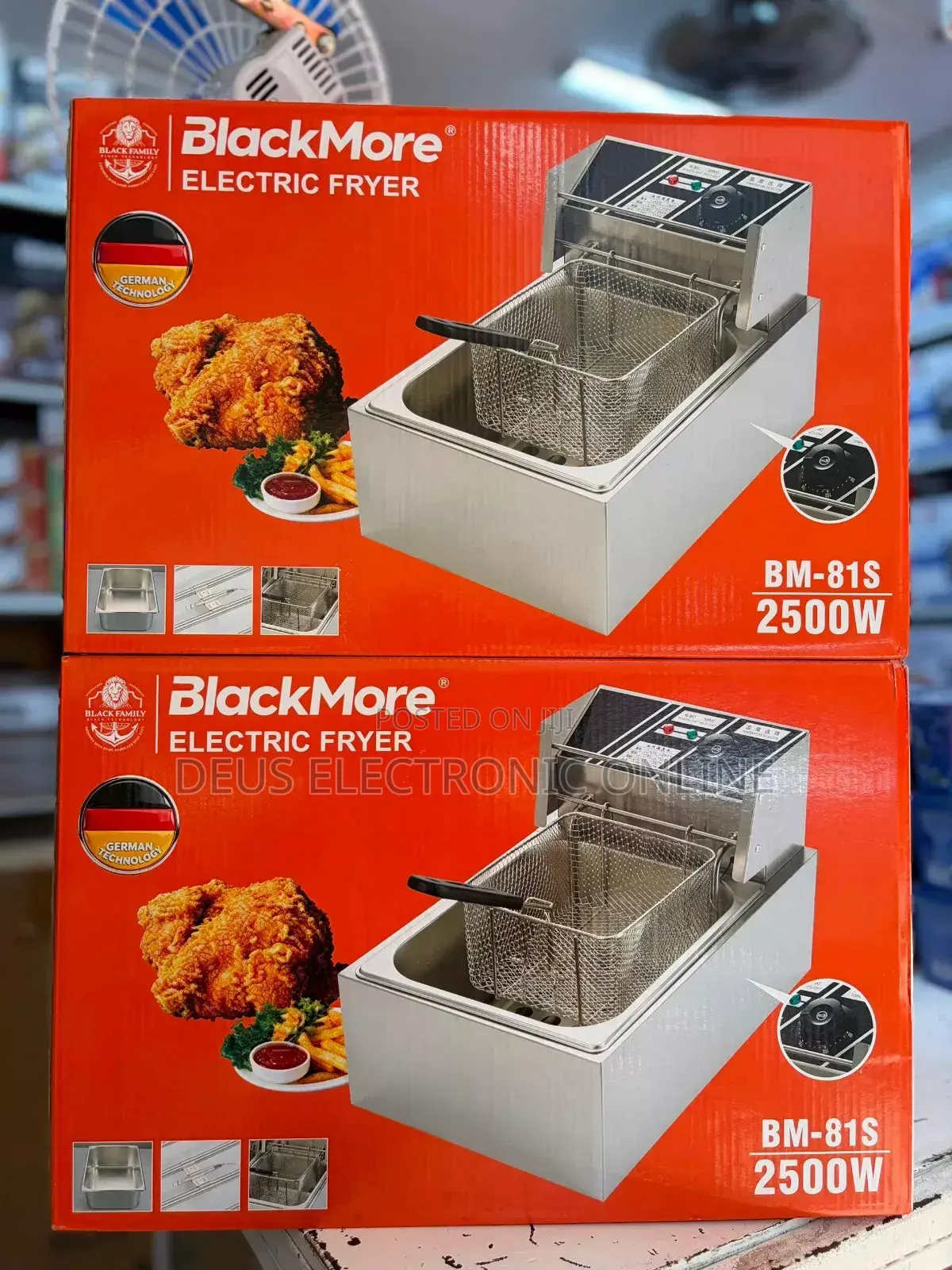 Deep Fryer Lita 12 Kwa 150,000 6l 72000