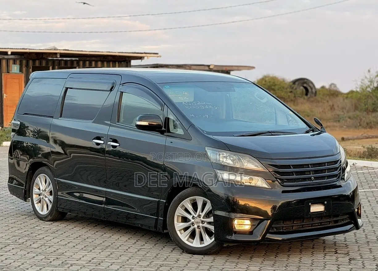 Toyota Vellfire 2009 Maroon