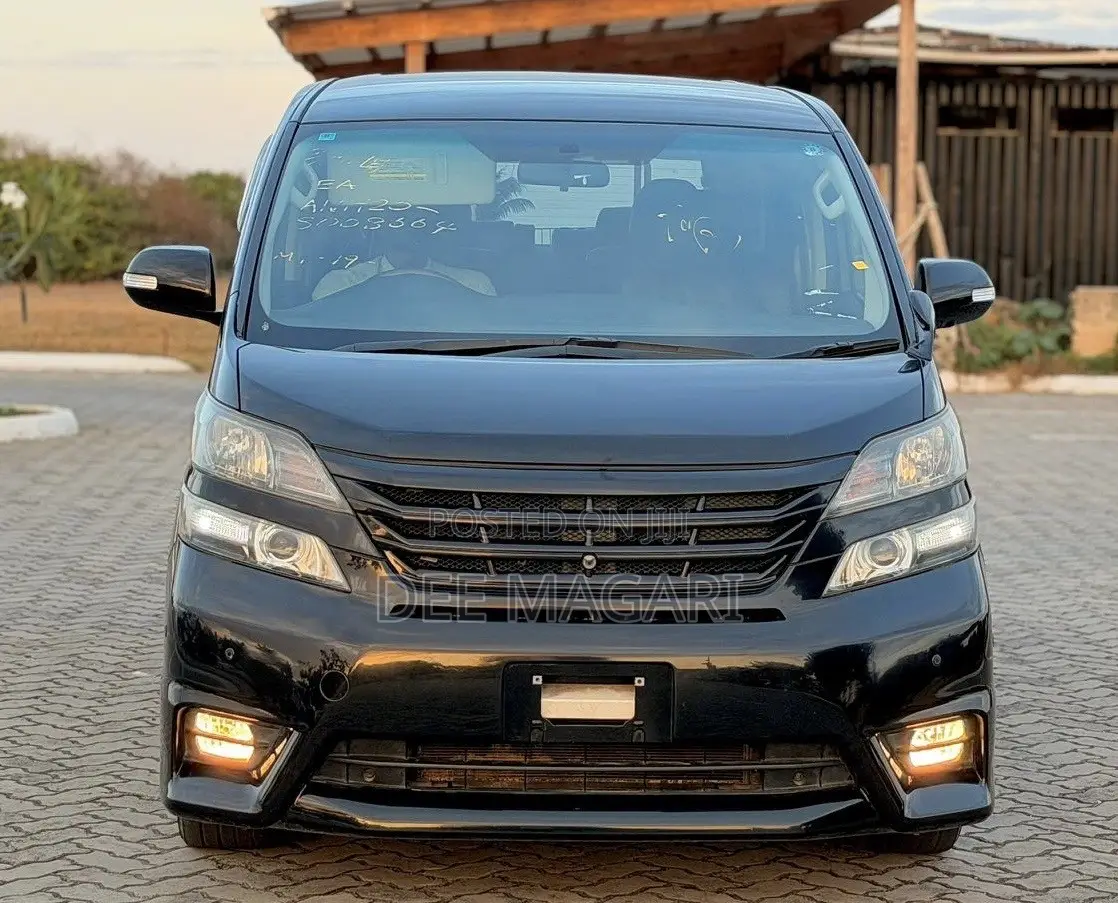 Toyota Vellfire 2009 Maroon