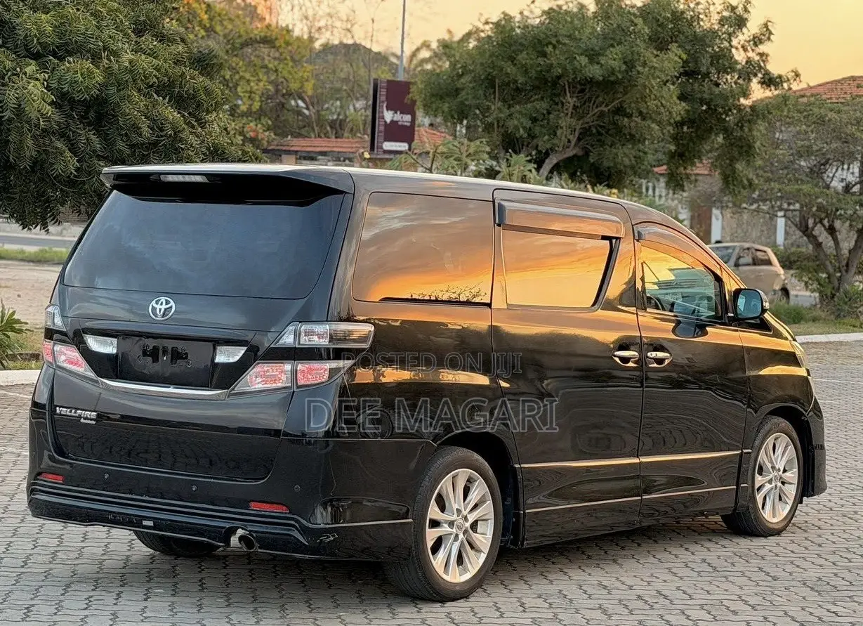 Toyota Vellfire 2009 Maroon