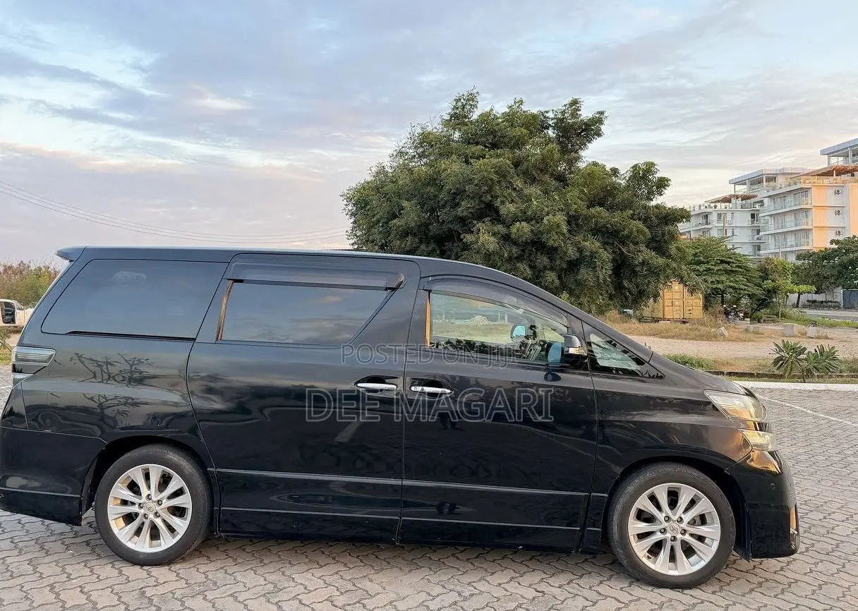 Toyota Vellfire 2009 Maroon