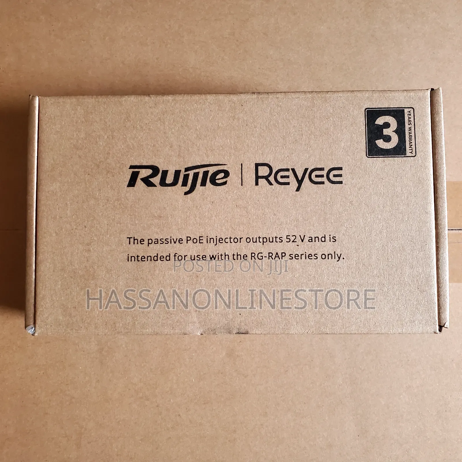 Ruijie Rg-Poe-At30, 1-Port Poe Injector (1000base-T, 52 V, 31.2 W)