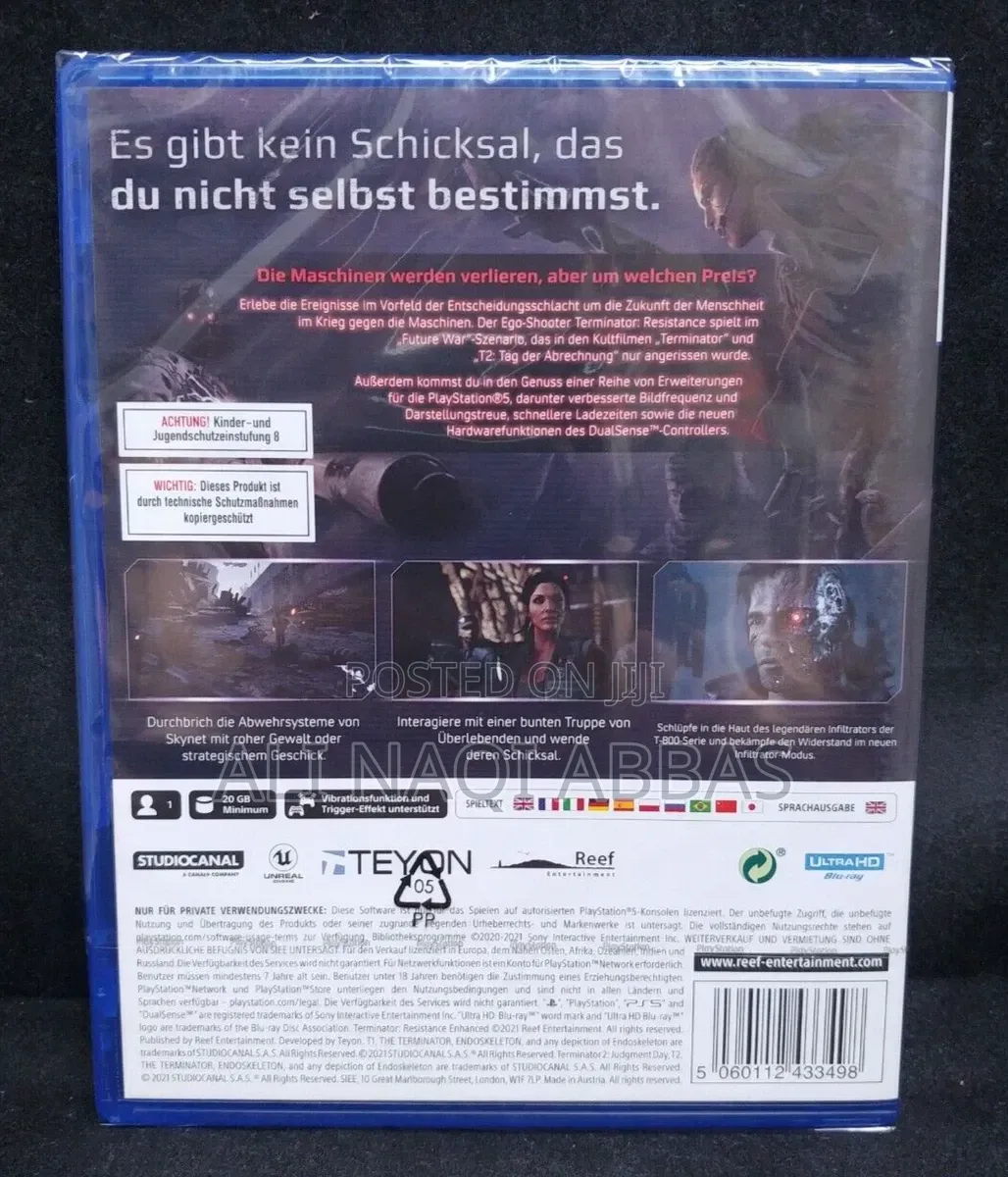 Terminator Resistance Enhanced Ps5 Original