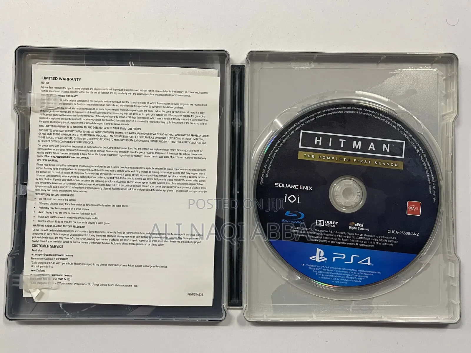 Hihitman the Complete First Season Ps4 Works With Ps5