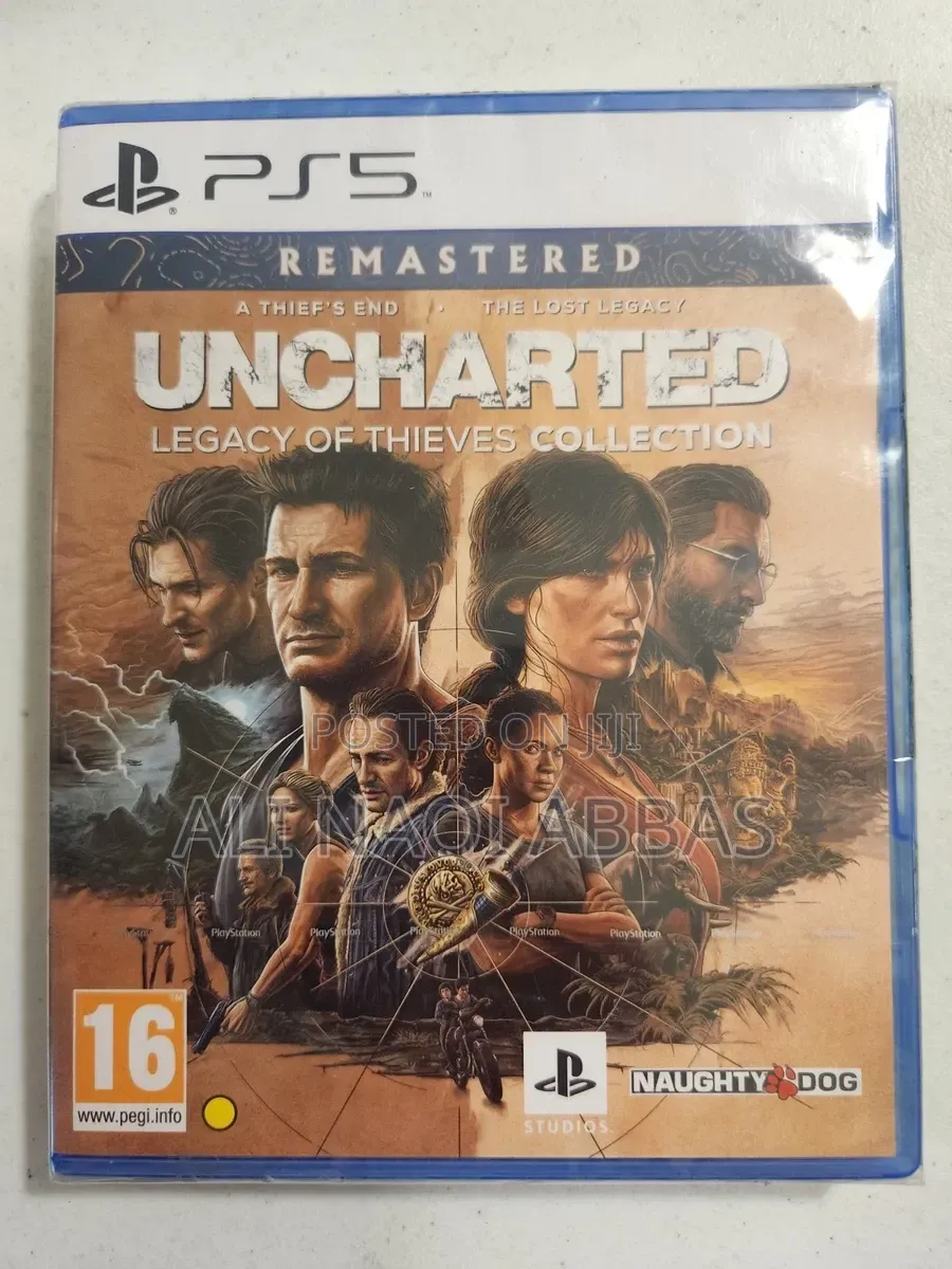 Uncharted Legacy of Thieves Collection Two in One Game Remastered