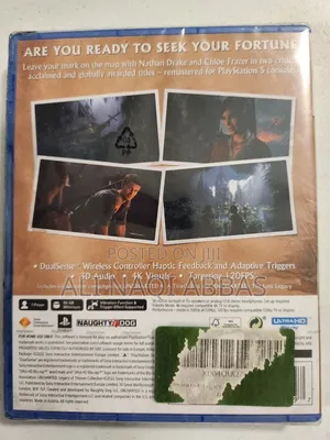 Uncharted Legacy of Thieves Collection Two in One Game Remastered