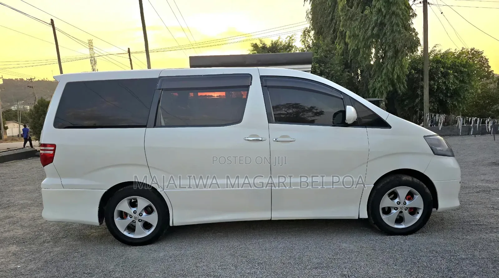 Toyota Alphard 2008 White