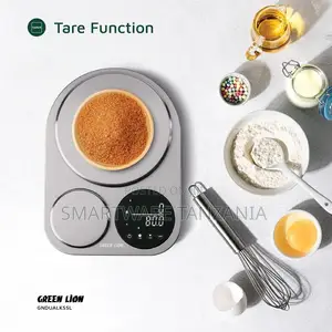 Green Lion Dual Kitchen Scale With Digital Display, 5kg Capacity, LCD