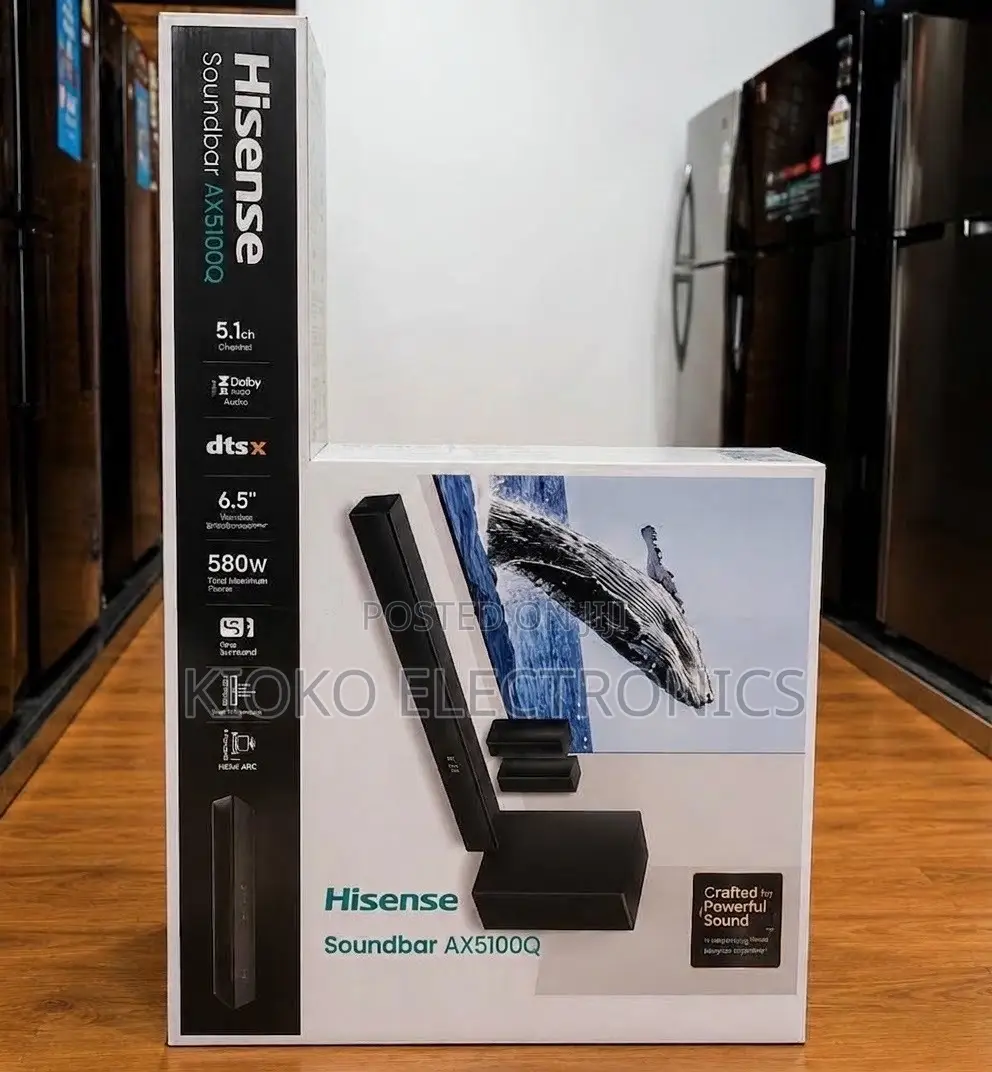 *Hisense Sound Bar* A5100q - 580w