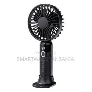 Porodo Chillo Air Portable Handheld Fan With 7.5H Working Time, Black